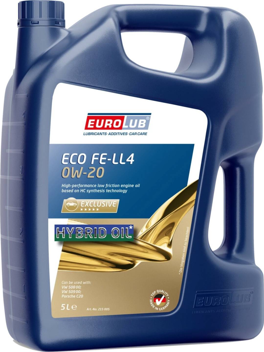 EuroLub ECO FE-LL4 0W-205 l EuroLub ECO FE-LL4 0W-20