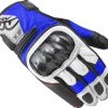 Berik LDX Damen Handschuhe schwarz/weiß/blau Motorradhandschuhe