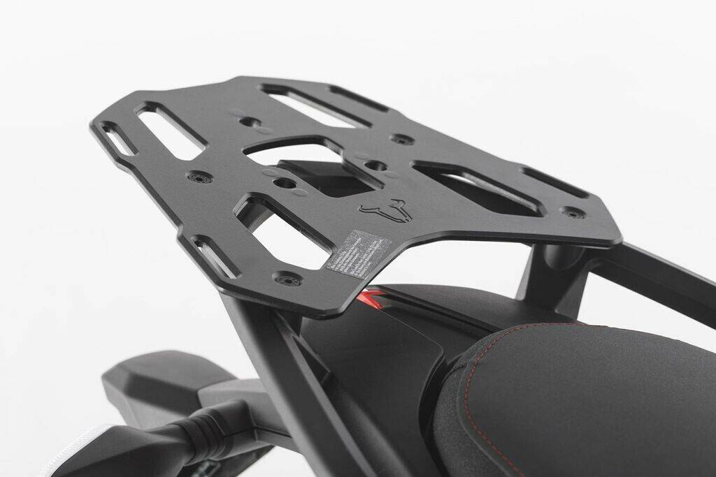 SW-Motech ALU-RACK Gepäckträger schwarz Ducati Multistrada 1200/S Hyperstrada Motorradgepäck