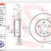 Auto-Bremsanlagen Brembo 09.D421.11