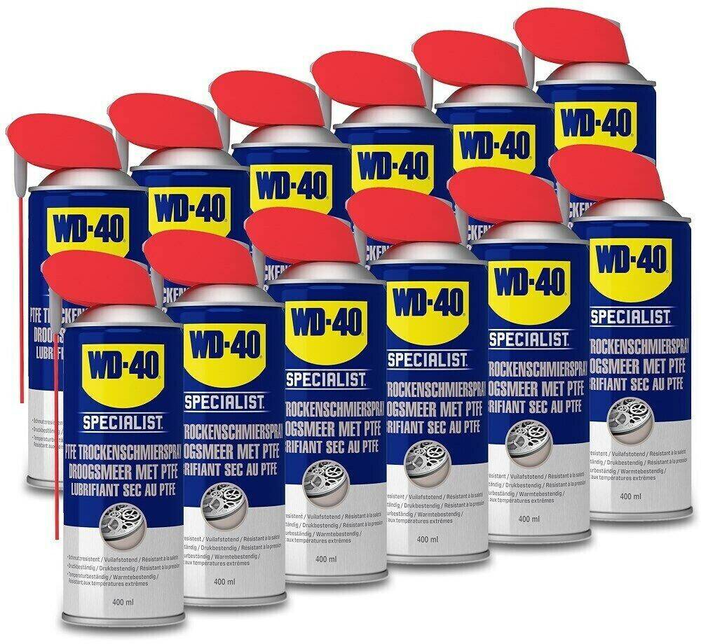 WD-40 Specialist PTFE12 x 400 ml WD-40 Specialist PTFE